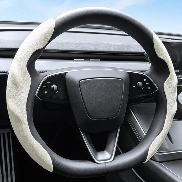 Coprivolante in pelle Nappa e Suede per Tesla 2020-2026