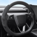 Coprivolante in pelle Nappa e Suede per Tesla 2020-2026