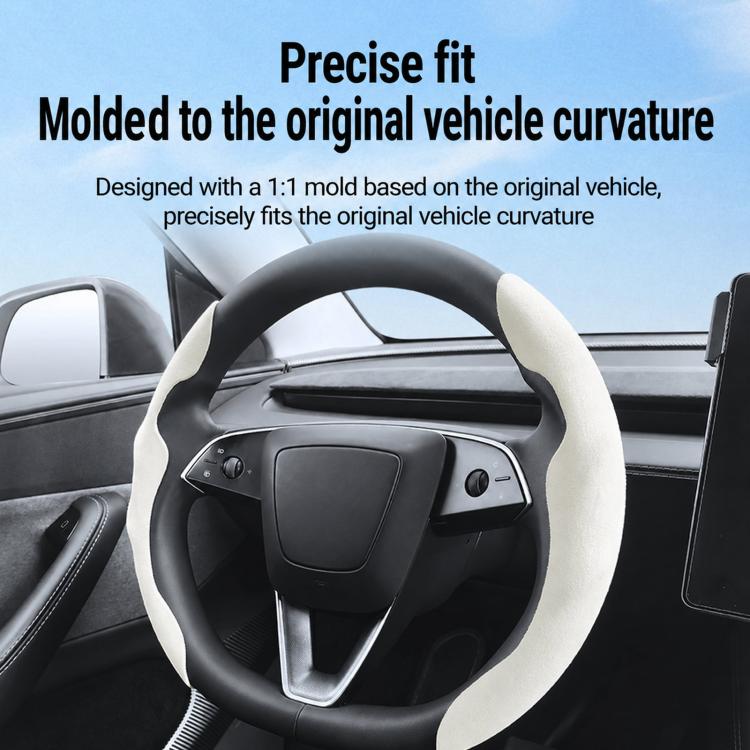 Coprivolante in pelle Nappa e Suede per Tesla 2020-2026