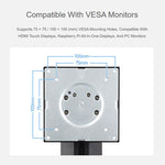 Waveshare 34443 VESA Desktop Monitor Stand For 21.5~ 27inch Monitors With 75 × 75 / 100 × 100 mm VESA Mounting Holes, 21.5~ 27inch