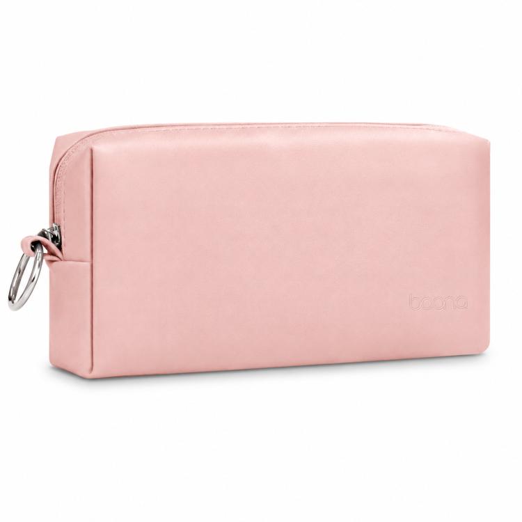 Baona BN-Q003 - Custodia grande in pelle PU per laptop con alimentatore, caricabatterie, mouse e organizer per dispositivi elettronici, ideale per i viaggi.