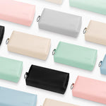 Baona BN-Q003 - Custodia grande in pelle PU per laptop con alimentatore, caricabatterie, mouse e organizer per dispositivi elettronici, ideale per i viaggi.