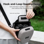 Baona BN-FH001 Custodia rigida triangolare in EVA per fotocamera DSLR/Mirrorless, borsa a tracolla