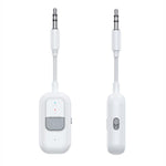 Adattatore audio Bluetooth 6.0 wireless per auto AUX 2 in 1
