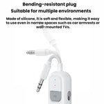 Adattatore audio Bluetooth 6.0 wireless per auto AUX 2 in 1