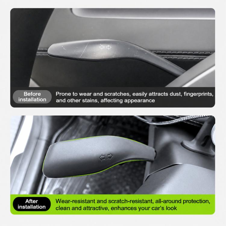Copertura leva sterzo in silicone per Tesla Model Y 2025+