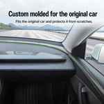 Striscia decorativa parabrezza Tesla Model Y in ABS