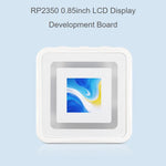 Scheda di sviluppo per display LCD Waveshare 34441 RP2350 da 0,85 pollici, risoluzione 128 × 128, 65.000 colori, pannello IPS. Batteria non inclusa., 34441