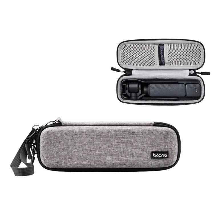 Baona FD006 Custodia rigida in EVA per DJI Osmo Pocket 3, astuccio protettivo da viaggio per action camera., Gray, Black, Gray+Lanyard, Black+Lanyard, Gray Upgraded, Black Upgraded, Upgraded Gray+Lanyard, Upgraded Black+Lanyard