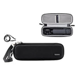Baona FD006 Custodia rigida in EVA per DJI Osmo Pocket 3, astuccio protettivo da viaggio per action camera., Gray, Black, Gray+Lanyard, Black+Lanyard, Gray Upgraded, Black Upgraded, Upgraded Gray+Lanyard, Upgraded Black+Lanyard