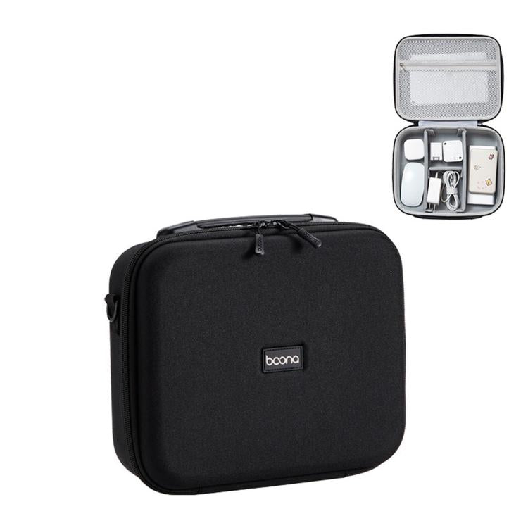 Baona BN-FD004 Custodia rigida in EVA per drone DJI Mini 4K, borsa a tracolla protettiva., Large Gray, Large Black, Extra Large Gray, Extra Large Black