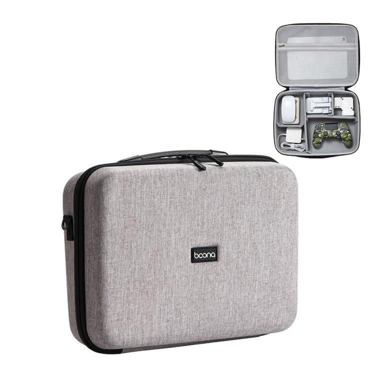 Baona BN-FD004 Custodia rigida in EVA per drone DJI Mini 4K, borsa a tracolla protettiva., Large Gray, Large Black, Extra Large Gray, Extra Large Black