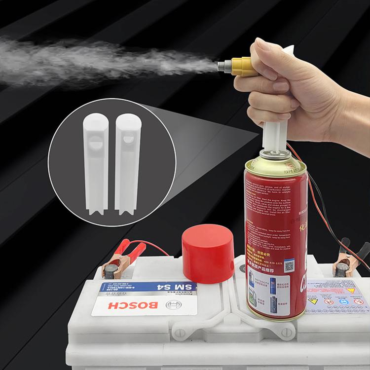 Tester e pulitore per iniettori carburante con 2 adattatori