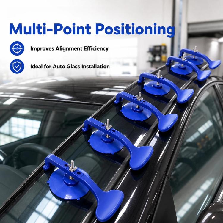 Set 6 strumenti per installazione cornice ventosa auto