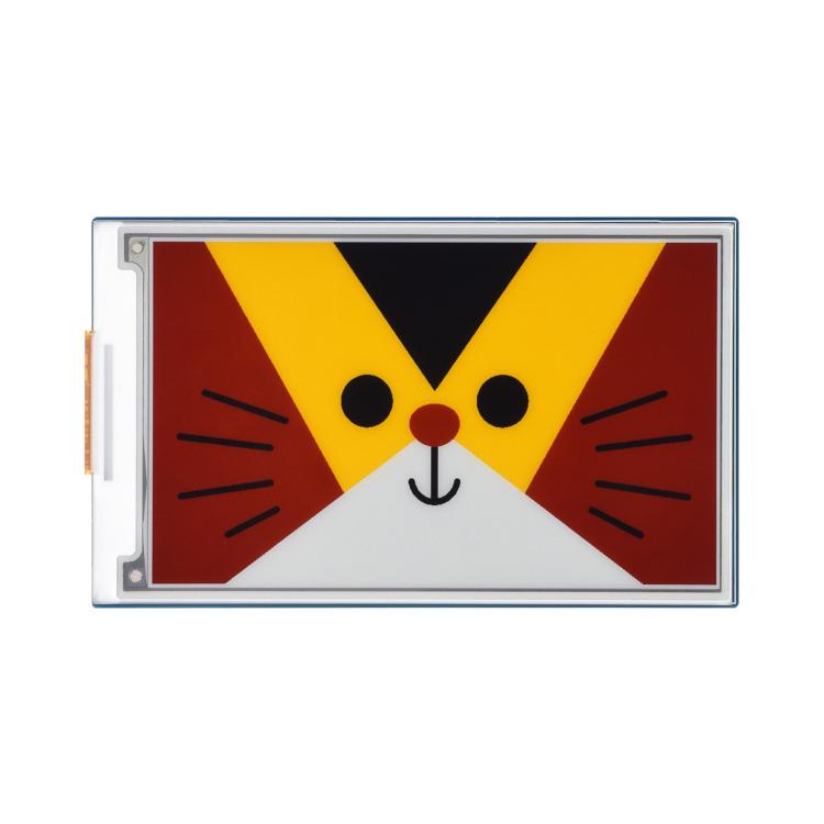 Display e-paper Waveshare da 4,26 pollici con risoluzione 800 × 480, colori rosso/giallo/nero/bianco., The Raw Display Only, With Driver Board