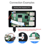 Display touch capacitivo DSI con risoluzione 480 × 800 e pannello IPS., Waveshare 4inch, Waveshare 4.3inch