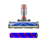 Set di testine di ricambio per la pulizia, composto da spazzola rotante a V anti-groviglio e rullo morbido., For Dyson V15/V11/V10/V8/V7, For Dyson V12 Slim/V10 Slim