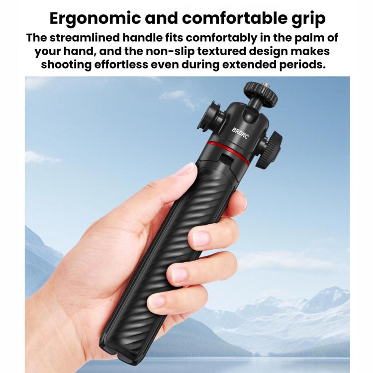 Per DJI Osmo Pocket 4 / Action 6 / GoPro BRDRC Treppiede estensibile per selfie