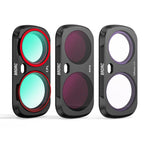 Accessori per filtro BRDRC per Insta360 Luna Ultra, UV, CPL, ND16, Black Soft, Anti-Light Pollution, 3pcs /Set CPL + ND16 + Black Soft, 3pcs /Set CPL + Black Soft + Adjustable VND, 4pcs /Set CPL + Black Soft + Anti-Light Pollution + Adjustable VND