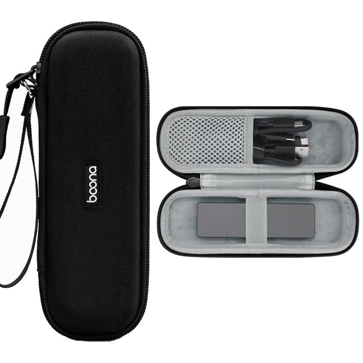 Baona BN-F033 Custodia rigida in EVA per SSD M.2 NVMe SATA, portatile, ideale per viaggi e per la protezione dell'unità.
