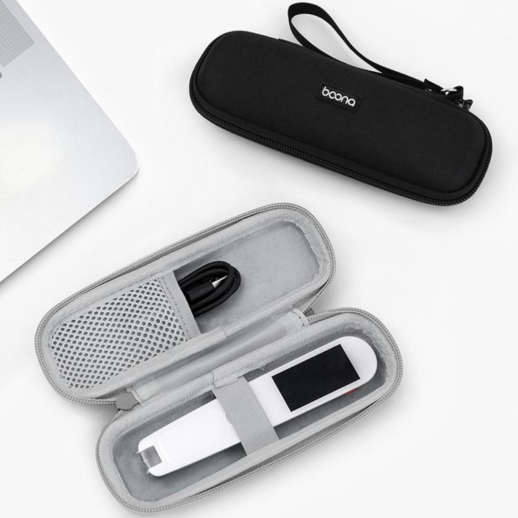 Baona BN-F033 Custodia rigida in EVA per SSD M.2 NVMe SATA, portatile, ideale per viaggi e per la protezione dell'unità.
