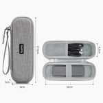 Baona BN-F033 Custodia rigida in EVA per SSD M.2 NVMe SATA, portatile, ideale per viaggi e per la protezione dell'unità.