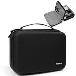 Baona BN-F029 Custodia rigida in EVA per dispositivi elettronici, organizer da viaggio a doppio strato, borsa tecnologica