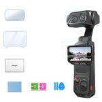 Pellicola protettiva in vetro temperato 9H per Insta360 Luna Ultra aMaginsn, per schermo e obiettivo., 1+1 Pack, 2+2 Pack