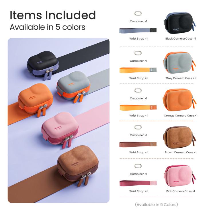 Custodia mini AMagisn ChicLite Series per action camera Insta360, DJI Osmo Action e GoPro Hero