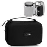 Baona BN-F016 Custodia rigida in EVA per adattatore di alimentazione, organizer portatile da viaggio per dispositivi elettronici, per cavo di ricarica del laptop
