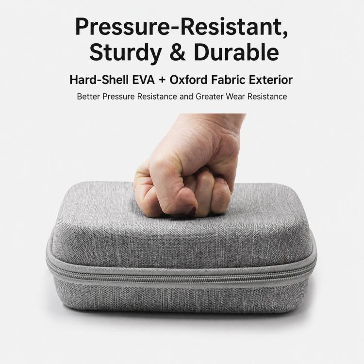 Baona BN-F016 Custodia rigida in EVA per adattatore di alimentazione, organizer portatile da viaggio per dispositivi elettronici, per cavo di ricarica del laptop