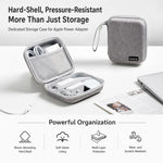 Baona BN-F015 Custodia rigida in EVA per alimentatore, antiurto, per mouse, dispositivi elettronici, organizer per cavi, custodia da viaggio.