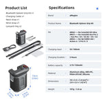 Kit di impugnatura Amazon Bluetooth Explorer, For Insta360 Ace Pro 2 / Ace Pro / X5, For Insta360 GO Ultra
