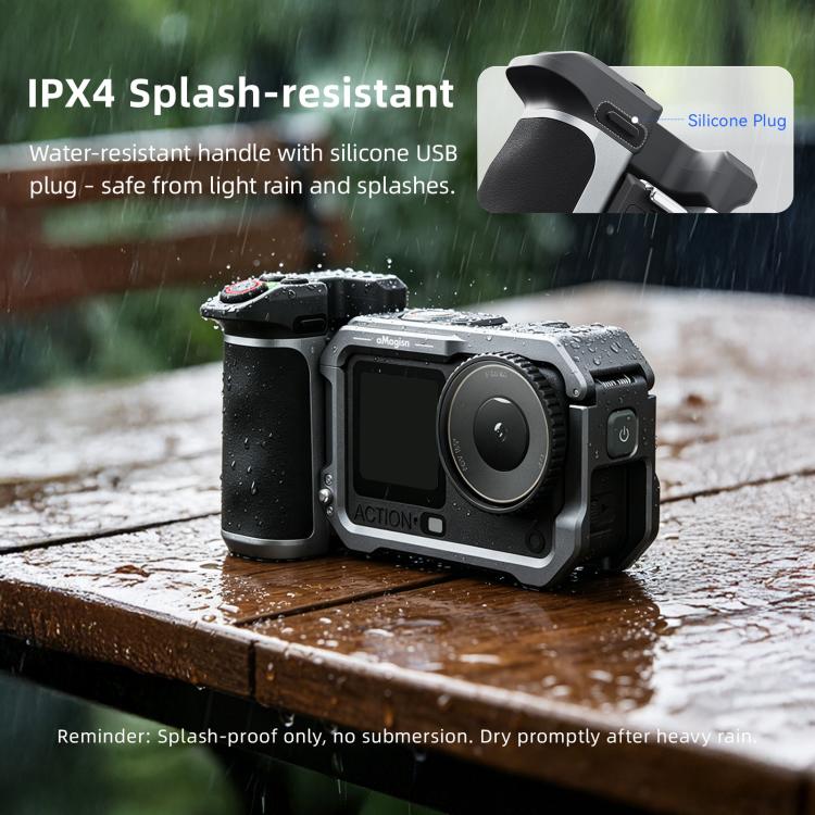 Kit di impugnatura Amazon Bluetooth Explorer, For Insta360 Ace Pro 2 / Ace Pro / X5, For Insta360 GO Ultra