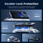 Custodia impermeabile aMagins 60m per DJI Action 6 con doppia chiusura.