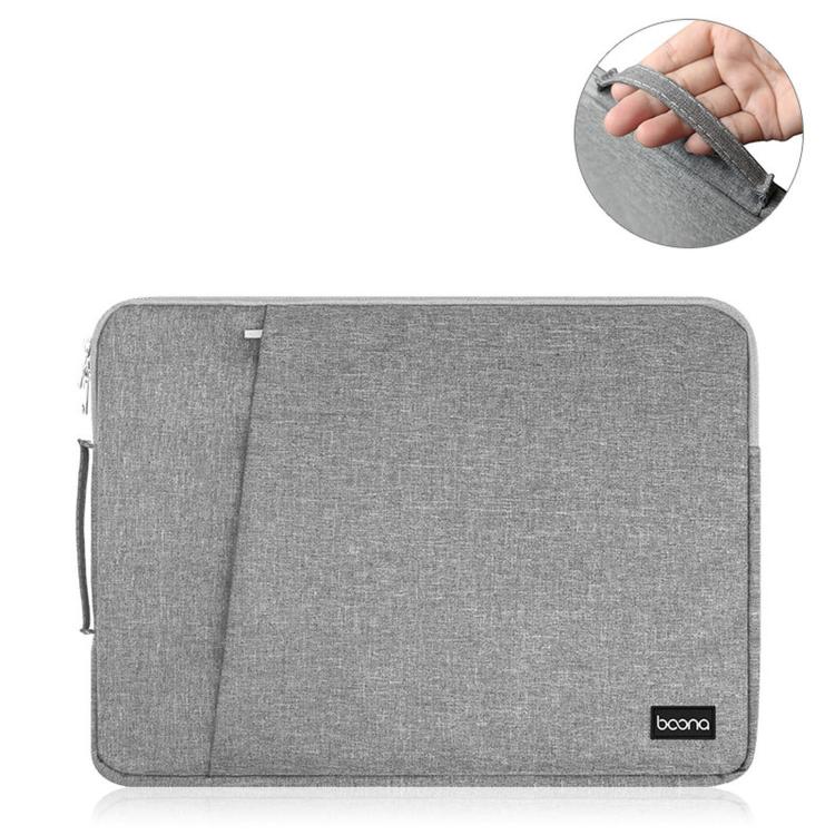 Baona BN-Z002 Custodia per laptop impermeabile, borsa protettiva sottile per notebook, custodia per computer, 11 inch Gray, 11 inch Black, 13 inch Gray, 13 inch Black, 14/15 inch Gray, 14/15 inch Black, 15.6 inch Gray, 15.6 inch Black                  ...