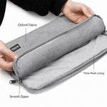 Baona BN-Z002 Custodia per laptop impermeabile, borsa protettiva sottile per notebook, custodia per computer, 11 inch Gray, 11 inch Black, 13 inch Gray, 13 inch Black, 14/15 inch Gray, 14/15 inch Black, 15.6 inch Gray, 15.6 inch Black                  ...