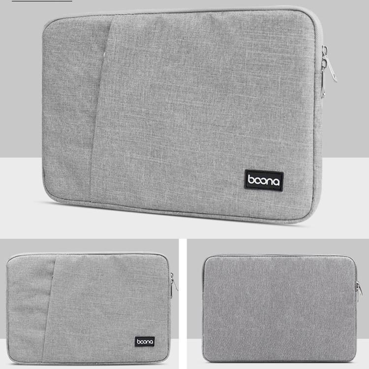 Baona BN-Z002 Custodia per laptop impermeabile, borsa protettiva sottile per notebook, custodia per computer, 11 inch Gray, 11 inch Black, 13 inch Gray, 13 inch Black, 14/15 inch Gray, 14/15 inch Black, 15.6 inch Gray, 15.6 inch Black                  ...