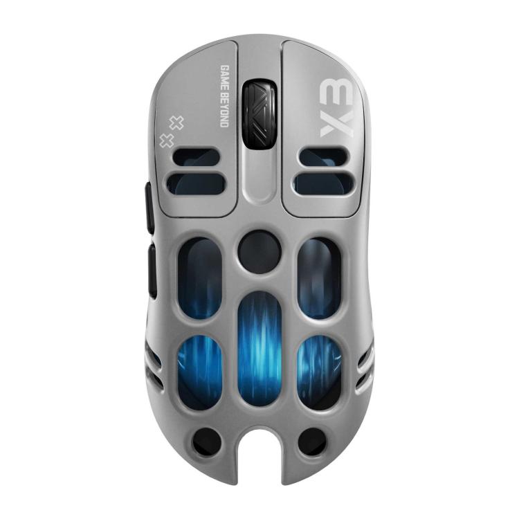 Mouse da gioco wireless T-WOLF X3 Tri-Mode, ultraleggero, con scocca a nido d'ape cava, 8000 DPI