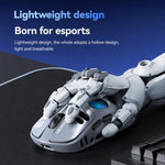 Mouse da gioco wireless T-WOLF X3 Tri-Mode, ultraleggero, con scocca a nido d'ape cava, 8000 DPI
