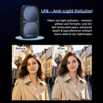 Filtro BRDRC per la protezione dell'obiettivo del DJI Osmo Pocket 4P., UV, CPL, ND16, Soft Black, Anti-Light Pollution, CPL + ND16 + Soft Black, CPL + Soft Black + Adjustable VND, CPL + Soft Black + Anti-Light Pollution + Adjustable VND