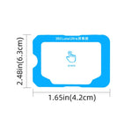 Protezione per obiettivo BRDRC Jet per Insta360 Luna Ultra, protezione per schermo in vetro temperato AR., Screen Protector+Tool, Lens+Screen Protector+Tool