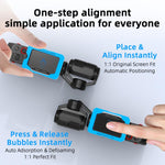 Protezione per obiettivo BRDRC Jet per Insta360 Luna Ultra, protezione per schermo in vetro temperato AR., Screen Protector+Tool, Lens+Screen Protector+Tool