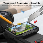 Protezione per obiettivo BRDRC Jet per Insta360 Luna Ultra, protezione per schermo in vetro temperato AR., Screen Protector+Tool, Lens+Screen Protector+Tool