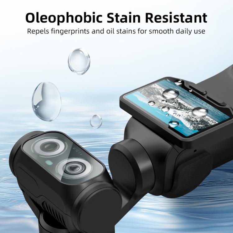 Protezione per obiettivo BRDRC Jet per Insta360 Luna Ultra, protezione per schermo in vetro temperato AR., Screen Protector+Tool, Lens+Screen Protector+Tool