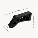 Supporto magnetico per filtro da caffè espresso con set di filtri, supporto per strumento di estrazione stampato in 3D in PLA, A Type 51mm Set, A Type 53mm Set, A Type 58mm Set, B Type 51mm Set, B Type 53mm Set, B Type 58mm Set
