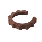 Accessori di modifica in legno di noce per macchine da caffè espresso Gemilai 3006/3145/3145B, Anti-Scald Ring, Steam Lever Knob, Steam Wand Sleeve, 2-Piece Set, 3-Piece Set