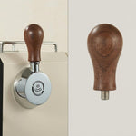 Accessori di modifica in legno di noce per macchine da caffè espresso Gemilai 3006/3145/3145B, Anti-Scald Ring, Steam Lever Knob, Steam Wand Sleeve, 2-Piece Set, 3-Piece Set