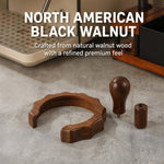 Accessori di modifica in legno di noce per macchine da caffè espresso Gemilai 3006/3145/3145B, Anti-Scald Ring, Steam Lever Knob, Steam Wand Sleeve, 2-Piece Set, 3-Piece Set