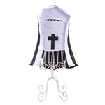 Costume da suora estiva per gatti, leggero, traspirante, divertente abito per foto di animali domestici, S, M, L